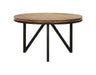 DTP Home Salontafel Odeon Teakhout, 60cm - Bruin - Rond