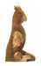 MUST Living Decoratie Rio Papegaai, Teakhout - Naturel