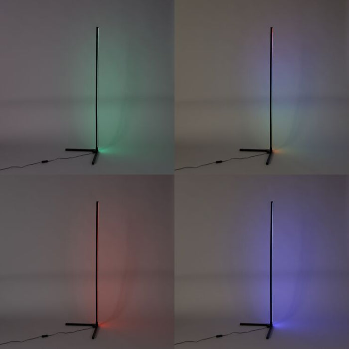 Smart vloerlamp LED RGB dimbaar - Saar