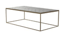 Light & Living Salontafel Chisa 120 x 65cm, Zwart/Antiek Brons