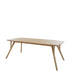 Light & Living Eettafel Quenza Mangohout, 220 x 100cm - Naturel