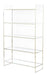 Light & Living Wandrek Mariki 180 x 110cm - Transparant/Nikkel
