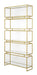 Light & Living Wandrek Lucambo Glas, 204 x 100cm - Antiek Brons