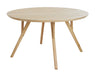 Light & Living Ronde Eettafel Quenza Mangohout, 140cm - Naturel