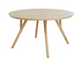 Light & Living Ronde Eettafel Quenza Mangohout, 140cm - Naturel