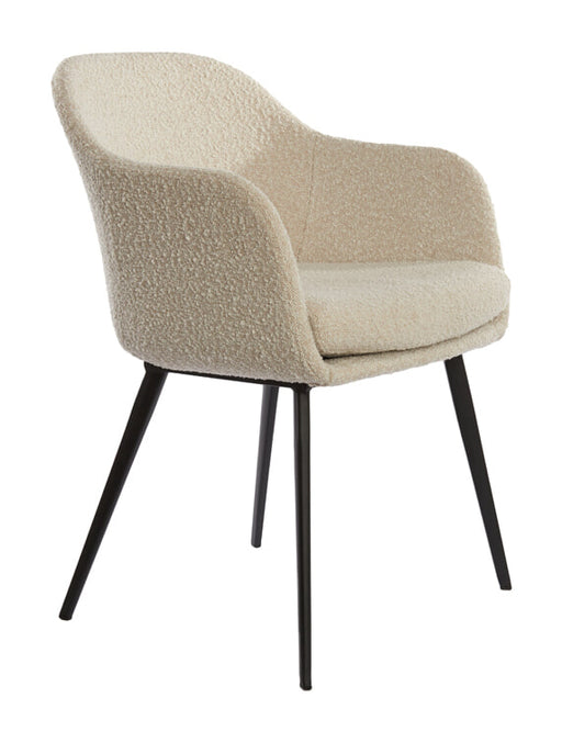 Light & Living Eetkamerstoel Leone Bouclé