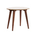 Light & Living Salontafel Romano Travertin en mangohout - Bruin - Rond