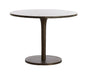 Light & Living Ronde Bijzettafel Pazo Marmer, 61cm - Donkerbruin