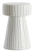 Light & Living Bijzettafel Dakwa 29cm - Wit/Zwart - Rond
