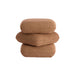 Light & Living Poef Laurie 45cm - Terra