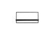 Light & Living Wandplank Maddison 60cm - Zwart