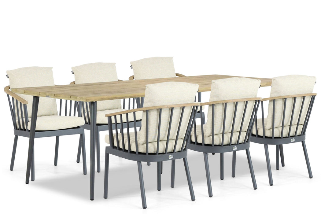 Apple Bee Condor/Montana 240 cm dining tuinset 7-delig