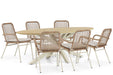 De Laan Catalone/Matara 220 cm dining tuinset 7-delig - 24560