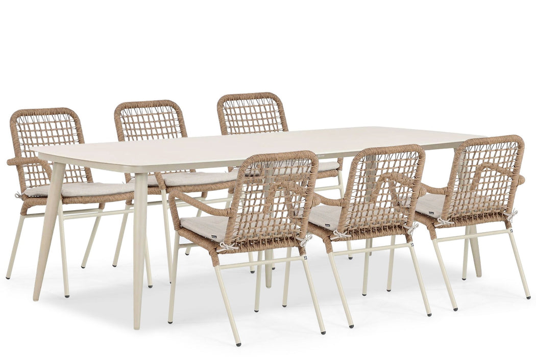 Lifestyle Catalone/Vienna 240 cm dining tuinset 7-delig - 22838