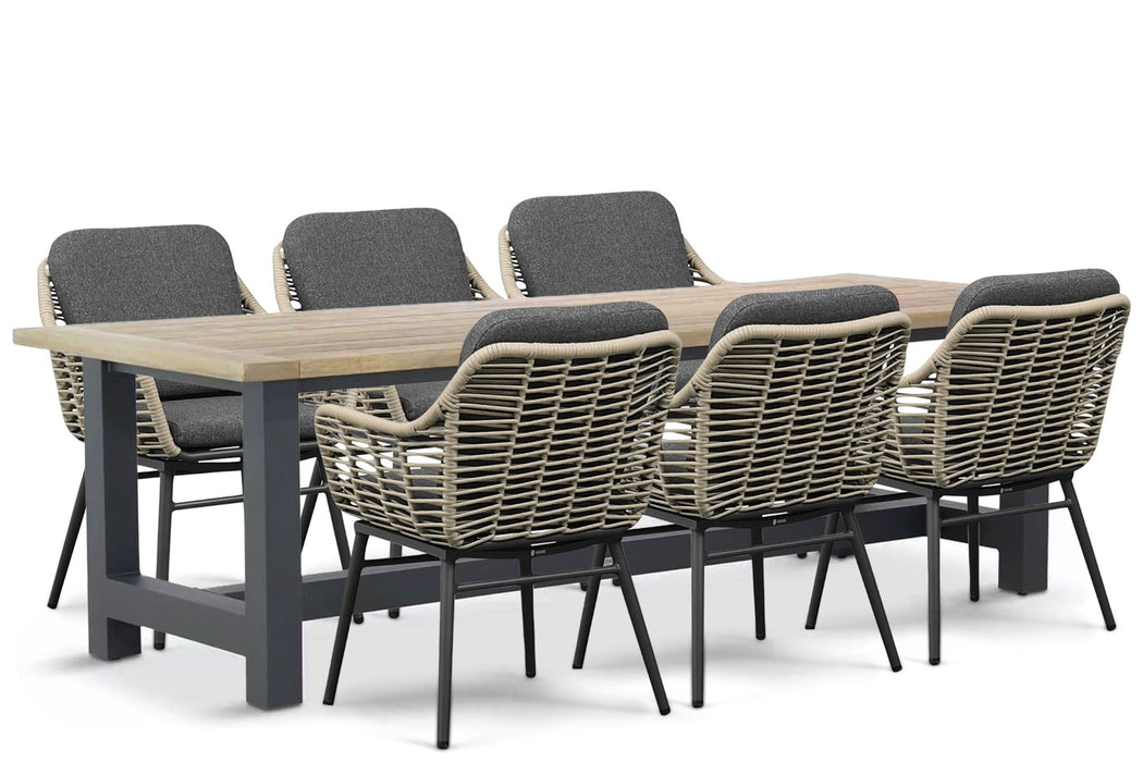 Coco Antoni/San Francisco 260x100 cm dining tuinset 7-delig