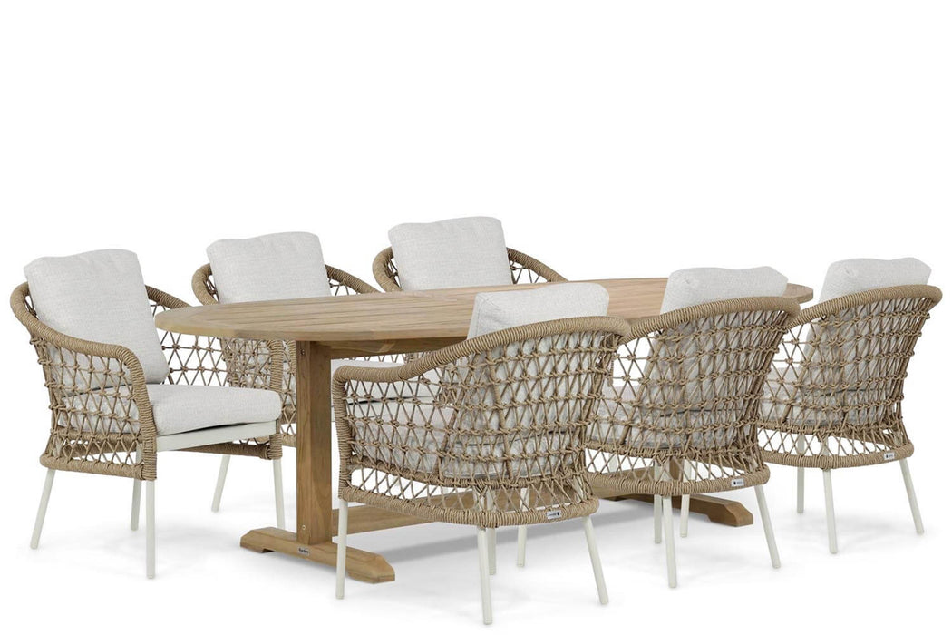 Coco Bali/Brighton 240 cm dining tuinset 7-delig - 20872