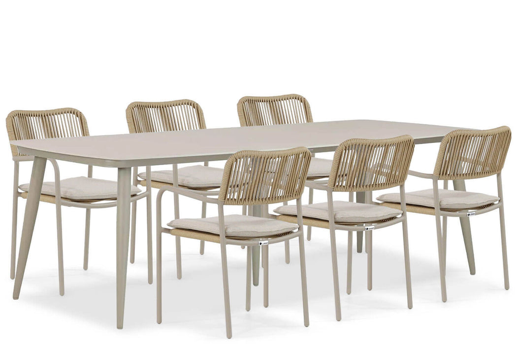 Coco Penya/Vienna 240 cm dining tuinset 7-delig