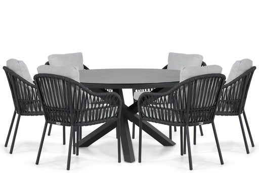 Coco Puerto/Livorno 150 cm dining tuinset 7-delig