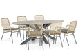 De Laan Catalone/Matara 220 cm dining tuinset 7-delig - 24551