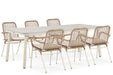 Lifestyle Catalone/Tavano 220 cm dining tuinset 7-delig