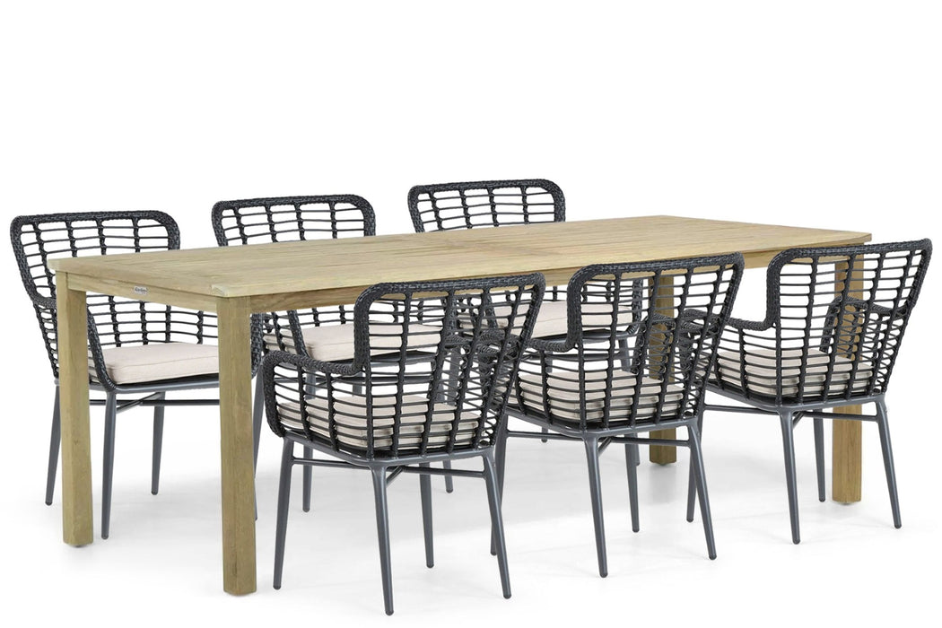 De Laan Toledo/Weston 210 cm dining tuinset 7-delig - 24547
