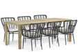De Laan Toledo/Weston 210 cm dining tuinset 7-delig - 24547