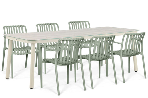 Domani Alba/Tavano 220x90 cm dining tuinset 7-delig - 26348