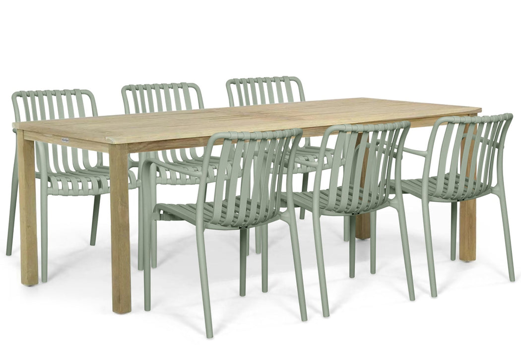 Domani Alba/Weston 210x90 cm dining tuinset 7-delig - 26342