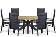 Lifestyle Essence/Rockville 160 cm dining tuinset 7-delig - 25775
