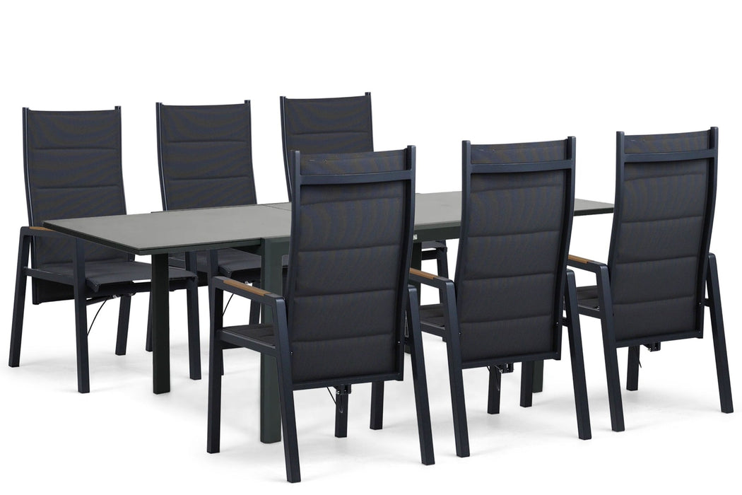 Lifestyle Essence/Montaro 140/240x90 cm dining tuinset 7-delig - 25796