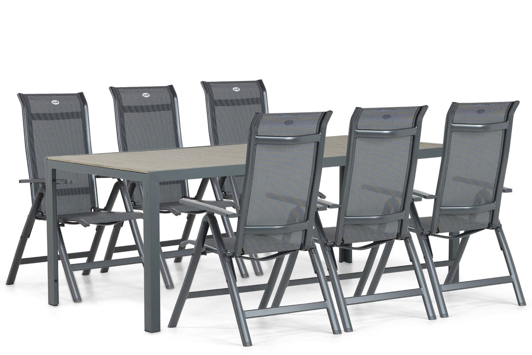 Hartman Alice/Solare 200 cm dining tuinset 7-delig