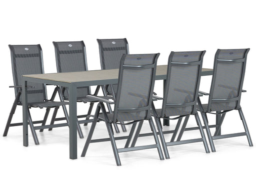 Hartman Alice/Solare 200 cm dining tuinset 7-delig