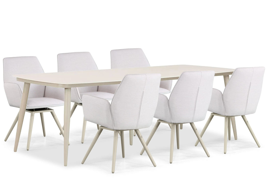 Lifestyle Andorra/Vienna 240 cm dining tuinset 7-delig - 22814