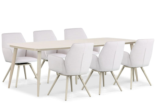 Lifestyle Andorra/Vienna 240 cm dining tuinset 7-delig - 22814