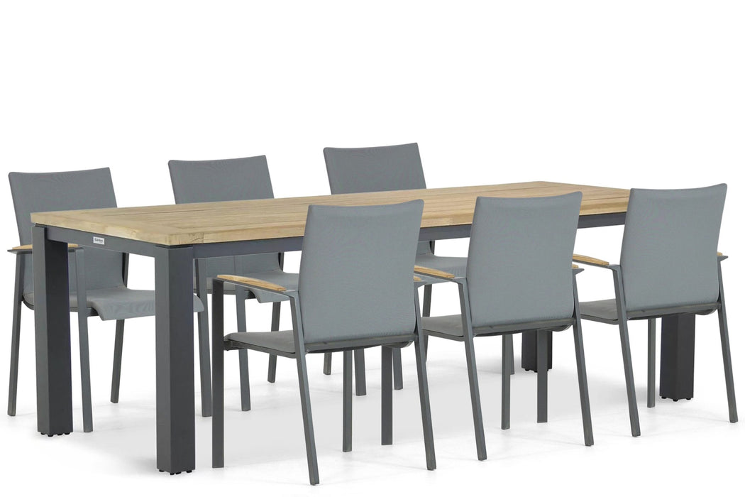 Lifestyle Brandon/Veneto 230 cm dining tuinset 7-delig - 22757