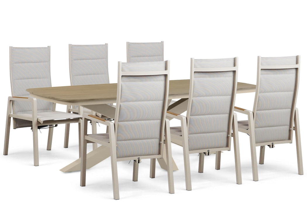 Lifestyle Essence/Camila 220x100 cm dining tuinset 7-delig - 25737