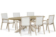 Lifestyle Fiora/Brookline 240x120 cm dining tuinset 7-delig - 26197