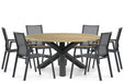 Lifestyle Fiora/Rockville 160 cm dining tuinset 7-delig - 20629