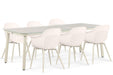 Lifestyle Lissabon/Tavano 220 cm dining tuinset 7-delig