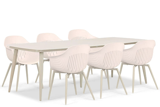 Lifestyle Lissabon/Vienna 240 cm dining tuinset 7-delig - 22709