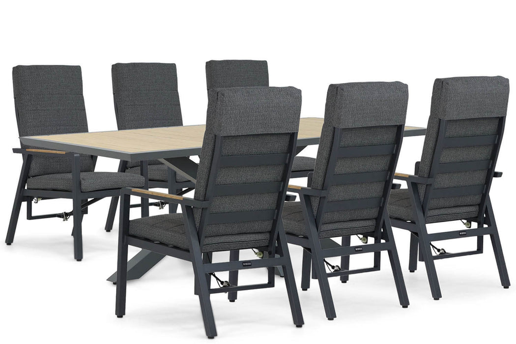 Lifestyle Marseille/Palermo 215 cm dining tuinset 7-delig - 21302