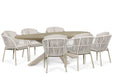 Lifestyle Monaco/Brookline 240x120 cm dining tuinset 7-delig - 25910
