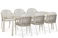 Lifestyle Morano/Tavano 220x90 cm dining tuinset 7-delig