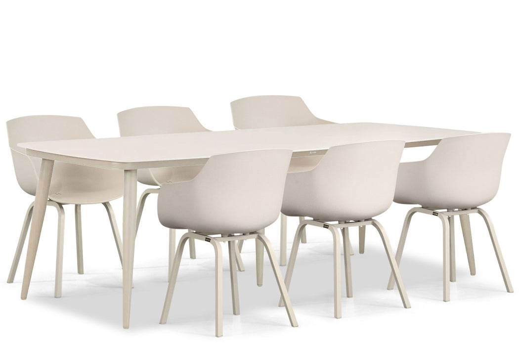 Lifestyle Salina/Vienna 240 cm dining tuinset 7-delig - 22805