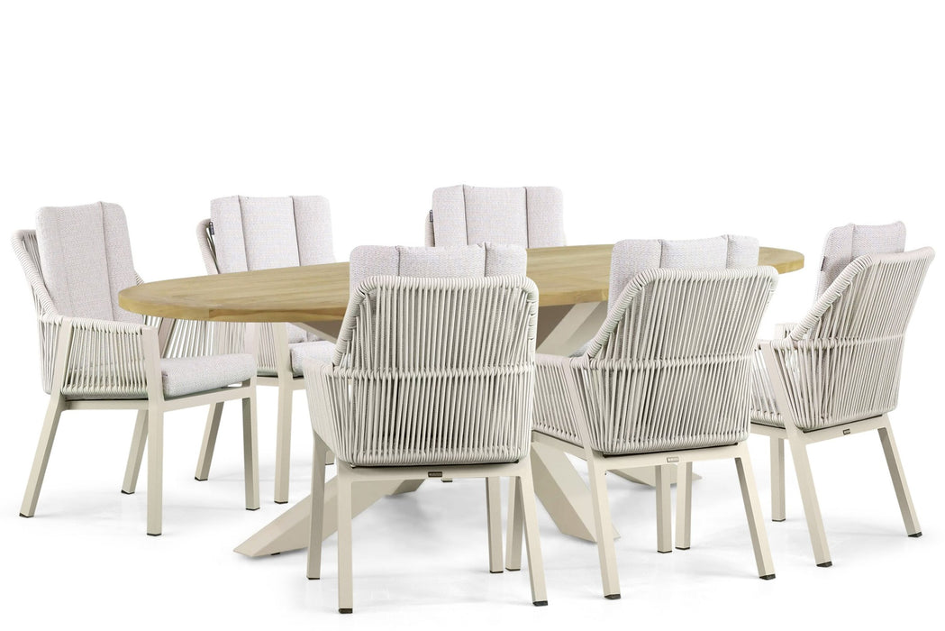 Lifestyle Verona/Brookline 240 cm dining tuinset 7-delig - 22899