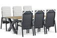 Lifestyle Vivaro/Cardiff 240x100 cm dining tuinset 7-delig - 25659