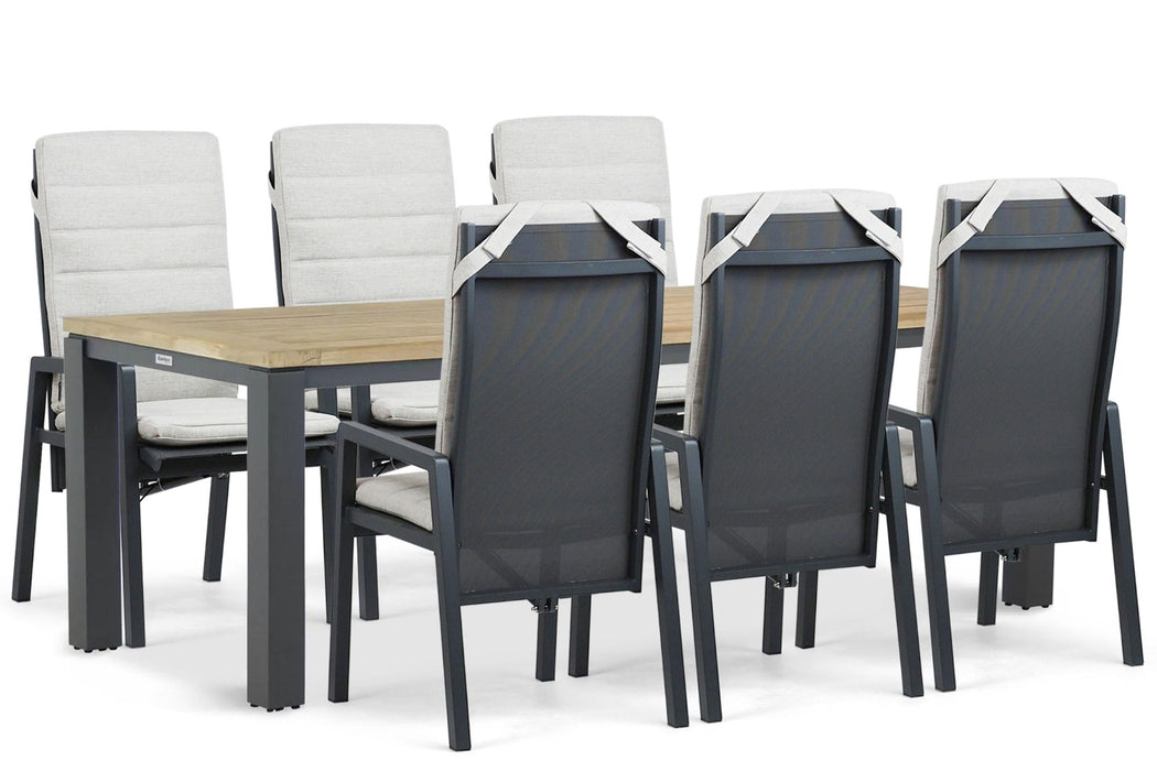 Lifestyle Vivaro/Veneto 230x90 cm dining tuinset 7-delig