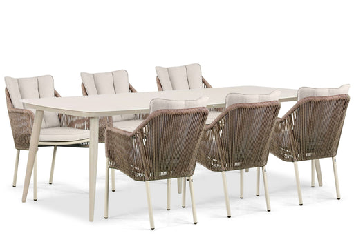 Lifestyle Marbella/Vienna 240 cm dining tuinset 7-delig - 22820