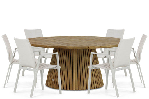 Osmen Joliet/Fungo 180 cm dining tuinset 7-delig