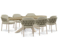 4 Seasons Outdoor Calma/Brookline 240x120 cm dining tuinset 7-delig